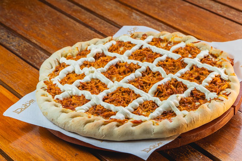 #SeasonsPizza community photo BBQ chicken